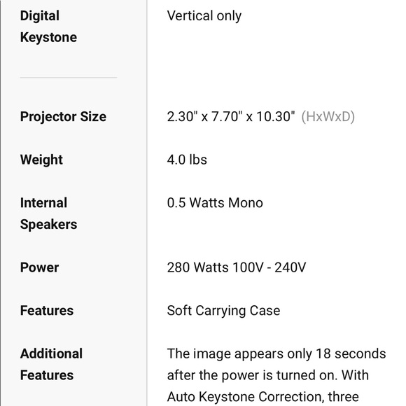KAGA TAXAN Data projector KG-PS100S See Description - Picture 12 of 13